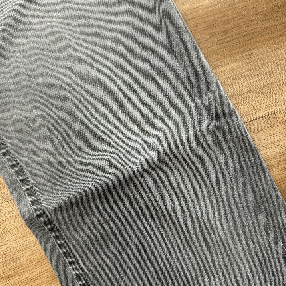 Diesel Iakop Jeans Men 32x30 Gray Slim Tapered Italy Charcoal Whiskered 0803T - Picture 5 of 16